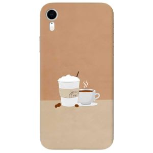 Чохол на iPhone XR дизайн Кава принт 108