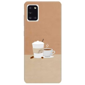Захисний Чохол на Samsung A31 :: Кава (принт 108)