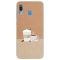 Чохол з потовщеними кутами на Samsung Galaxy A30 (2019) / A20 (2019) дизайн Кава принт 108