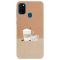 Прозорий чохол на Samsung Galaxy M30s/М21  дизайн Кава принт 108