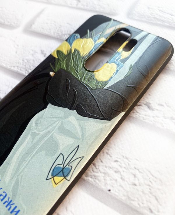 Силіконовий чохол на Xiaomi Redmi Note 8 Pro принт Скажи паляниця