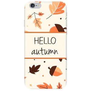Чохол на iPhone 6+/6 Plus Привіт, осінь принт 109