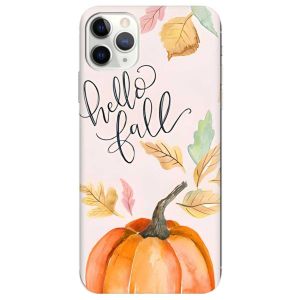 Чохол на Apple iPhone 11 Pro Max (6,5) дизайн Привіт, осінь принт 111