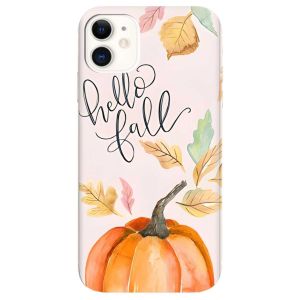 Чохол на Apple iPhone 11 (6,1) дизайн Привіт, осінь принт 111
