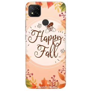 Чохол для Xiaomi Redmi 9C дизайн Щасливої осені принт 110