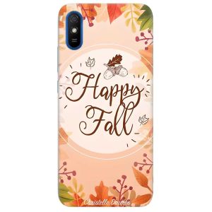 Чохол на Xiaomi Redmi 9A  дизайн Щасливої осені принт 110