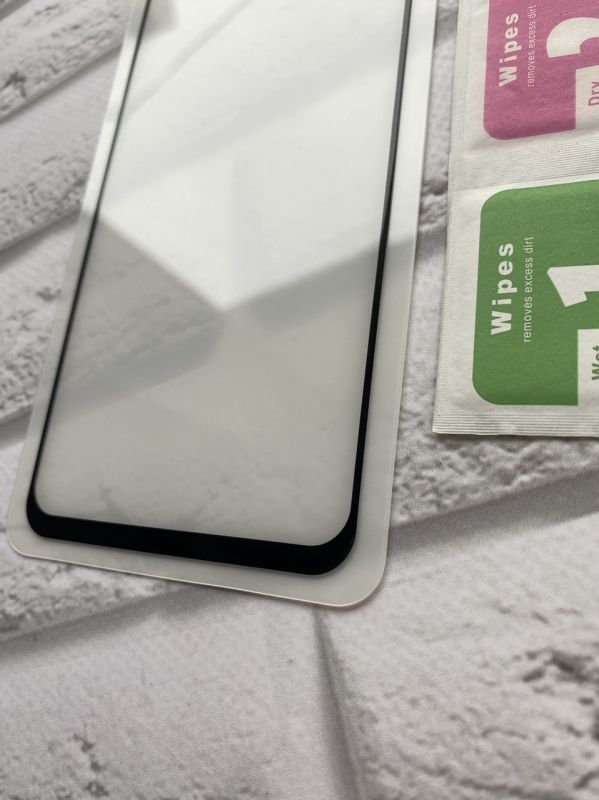 Захисне скло 3D для Xiaomi Redmi 10 Чорна рамка