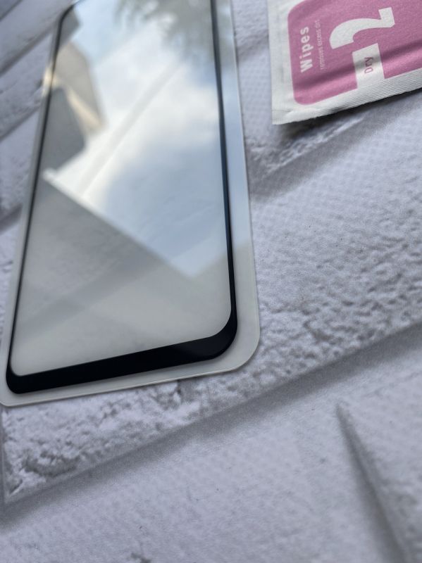 Захисне скло 3D для Samsung A13 4G Чорна рамка