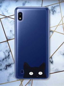 Чохол на Samsung Galaxy A10 (2019) A105 дизайн Котик принт 119