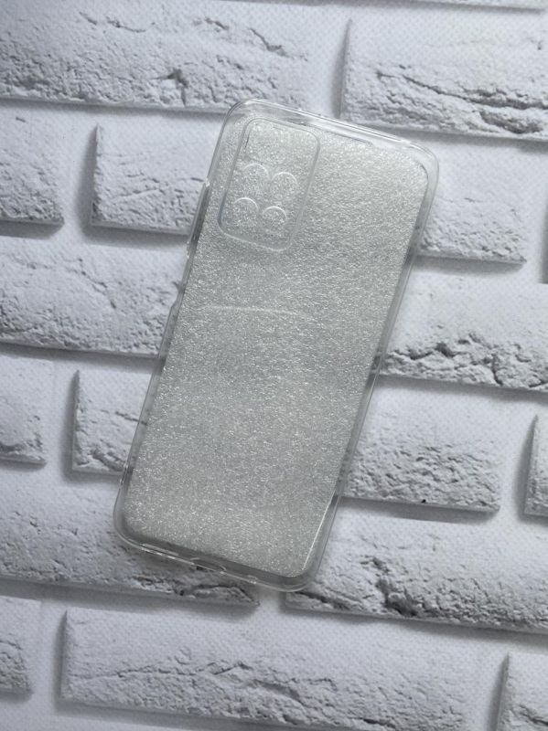 Прозорий силіконовий чохол на Xiaomi Redmi 10