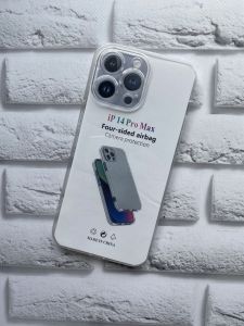 Прозорий силіконовий чохол із захистом камери для iPhone 14 Pro Max