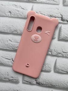 Силіконовий чохол для Samsung Galaxy А30 (2019) А305 / A20 Ведмедик рожевий