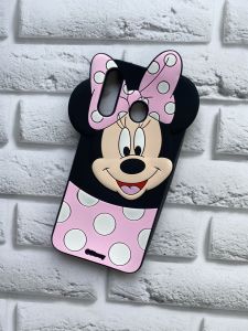 Силіконовий чохол для Samsung Galaxy M30 Міккі з рожевим бантом