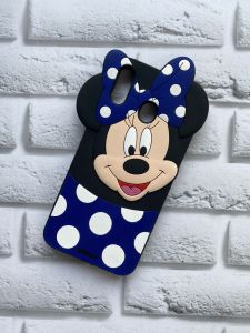Силіконовий чохол для Samsung Galaxy M20 Міккі з синім бантом
