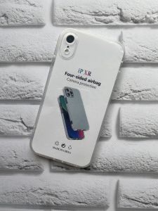 Прозорий силіконовий чохол із захистом камери для Apple iPhone XR