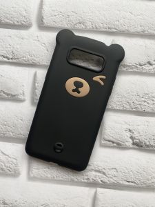 Силіконовий чохол для Samsung Galaxy Grand Prime G530 / J2 Prime Ведмедик чорний