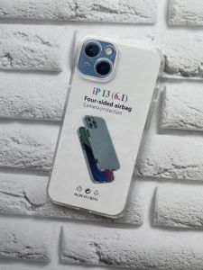 Прозорий силіконовий чохол із захистом камери для iPhone 13