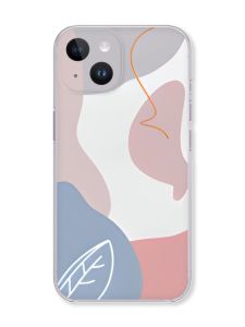 Чохол із захистом камери на iPhone 14 :: Кольоровий фон (принт 61)