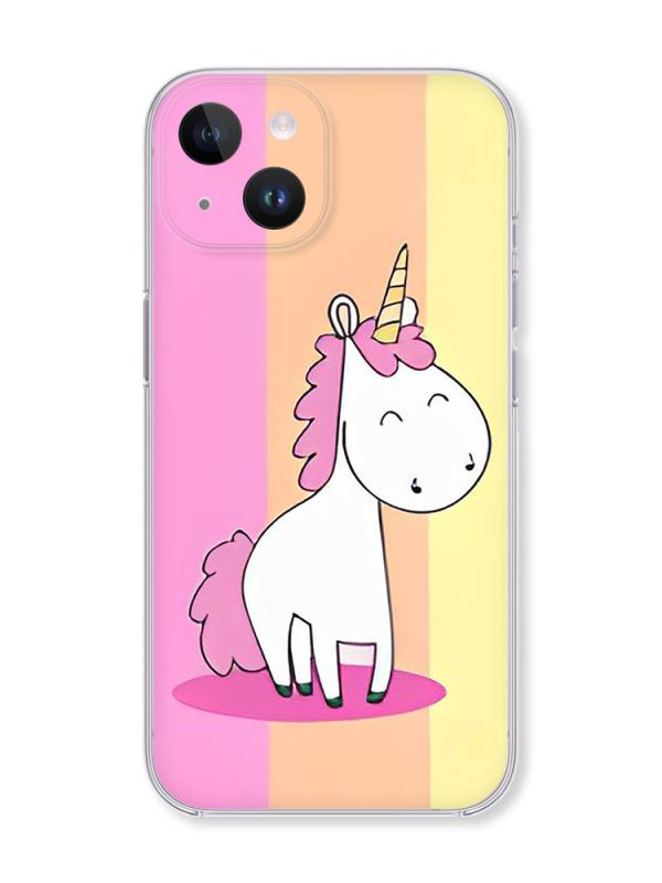 Чохол із захистом камери на iPhone 14 :: Єдиноріг (принт 104)