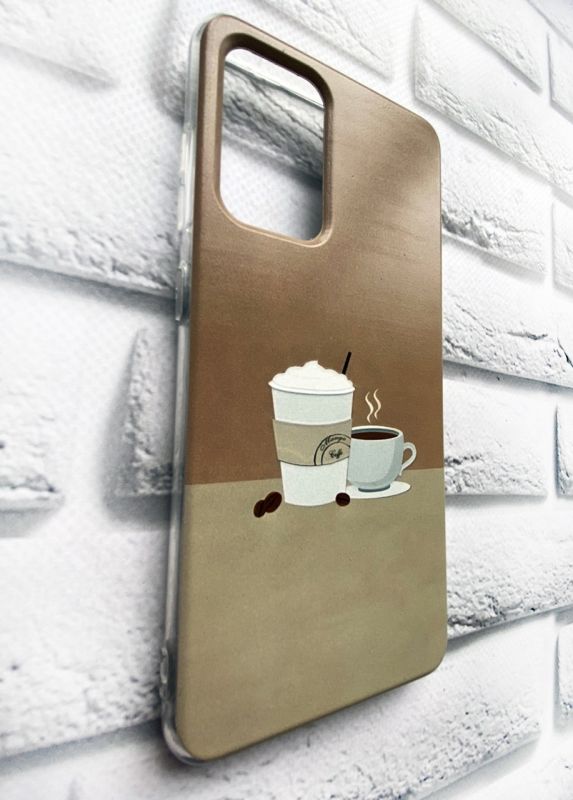 Чохол на Samsung Galaxy A52 дизайн Кава принт 108