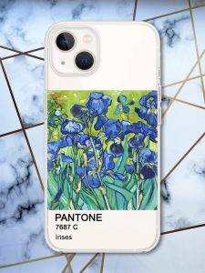 Чохол із захистом камери на iPhone 14 Plus Іриси принт 75