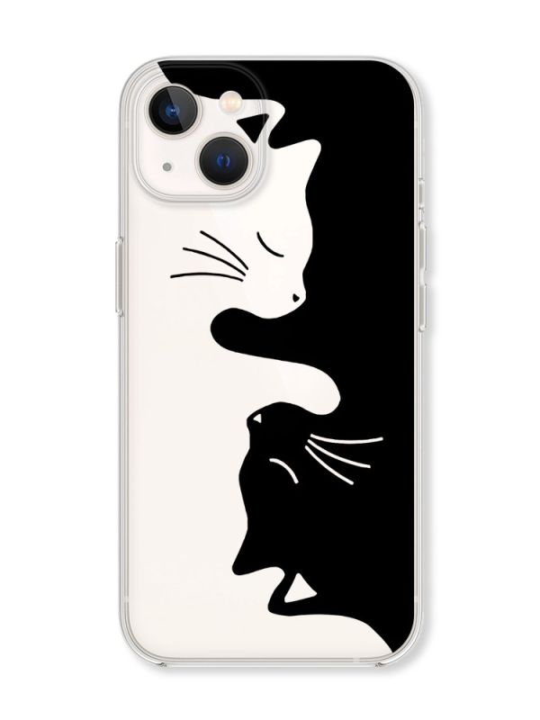 Чохол із захистом камери на iPhone 14 Plus Котики принт 118