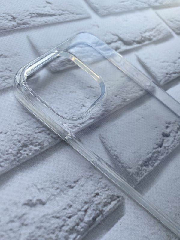 Силіконовий прозорий чохол для iPhone 14 Pro Max