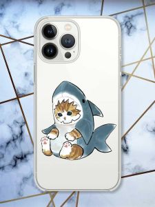 Прозорий чохол із захистом камери на iPhone 14 Pro Кошеня принт 120