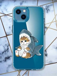 Прозорий чохол для iPhone 13 mini Кошеня принт 120