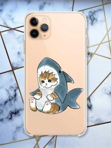 Прозорий чохол на Apple iPhone 11 Pro Max (6,5) Кошеня принт 120