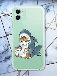 Прозорий чохол на Apple iPhone 11 (6,1) Кошеня принт 120