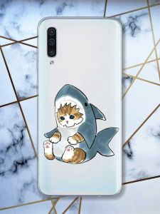 Прозорий чохол на Samsung Galaxy A50 (2019) A505 Кошеня принт 120