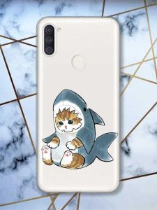 Прозорий чохол на Samsung Galaxy A11 Кошеня принт 120