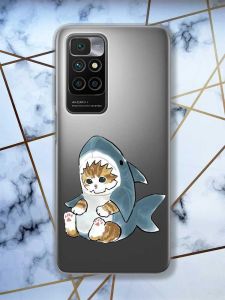 Прозорий чохол для Xiaomi Redmi 10  Кошеня принт 120