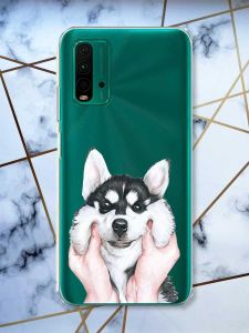 Прозорий чохол на Xiaomi Redmi 9T  Мордочка принт 121