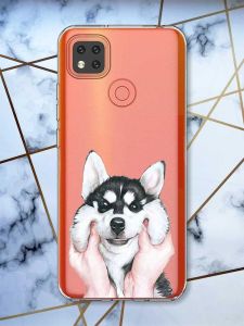 Прозорий чохол для Xiaomi Redmi 9C Мордочка принт 121