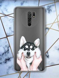 Прозорий чохол на Xiaomi Redmi 9 Мордочка принт 121