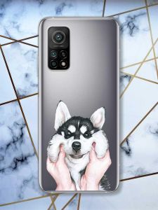 Прозорий чохол на Xiaomi Mi 10T / Mi 10T Pro Мордочка принт 121
