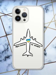 Чохол із захистом камери на iPhone 14 Pro Max патріотичний дизайн Мрія ніколи не вмирає принт 1