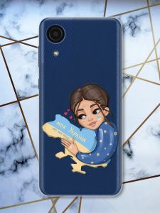 Чохол на Samsung Galaxy A03 Core / A032 патріотичний дизайн Моя Україна принт 2