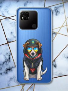 Прозорий чохол на Xiaomi Redmi 10A патріотичний дизайн Патрон принт 4