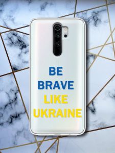 Прозорий чохол для Xiaomi Redmi Note 8 Pro з об'ємним друком Патрон принт 4