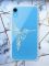 Прозорий чохол на iPhone XR Колібрі принт 123