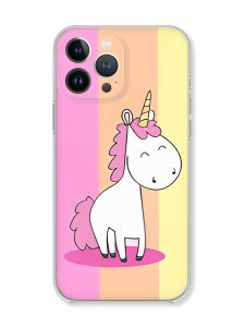 Чохол із захистом камери на iPhone 14 Pro Max Єдиноріг принт 104