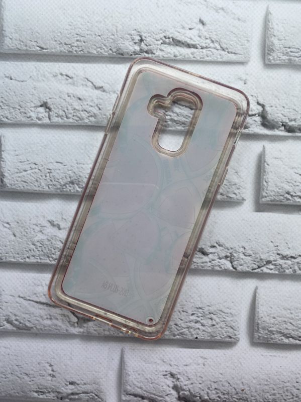 Силіконовий чохол з блискучими переливами Samsung Galaxy А6 Plus Кавунчики