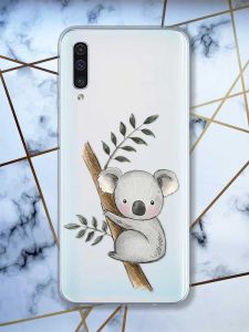 Прозорий чохол на Samsung Galaxy A50 (2019) A505 Коала принт 132