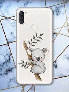 Прозорий чохол на Samsung Galaxy A11 Коала принт 132