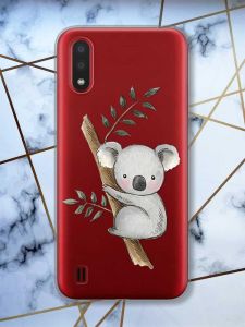 Прозорий чохол для Samsung Galaxy A01  Коала принт 132