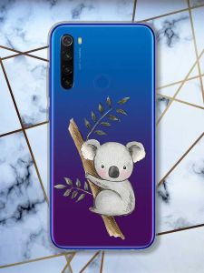 Прозорий чохол на Xiaomi Redmi Note 8T  :: Коала (принт 132)