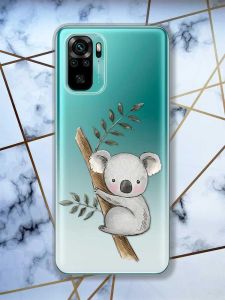 Прозорий чохол на Xiaomi Redmi Note 10 / Note 10s  :: Коала (принт 132)